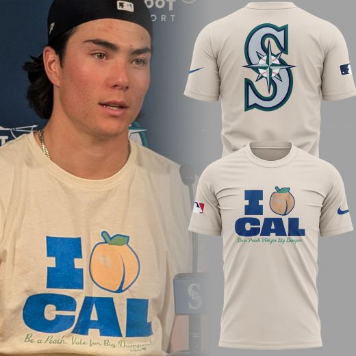 Seattle Mariners x Bryan Woo Be a Peach Vote for Big Dumper Shirt