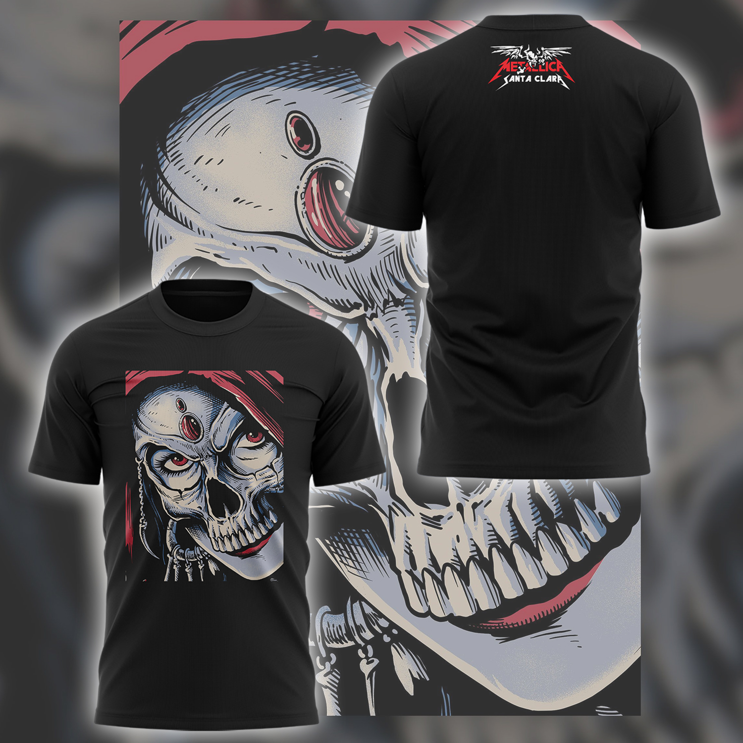 M72 World Tour Santa Clara T-Shirt M72 World Tour Santa Clara T-Shirt