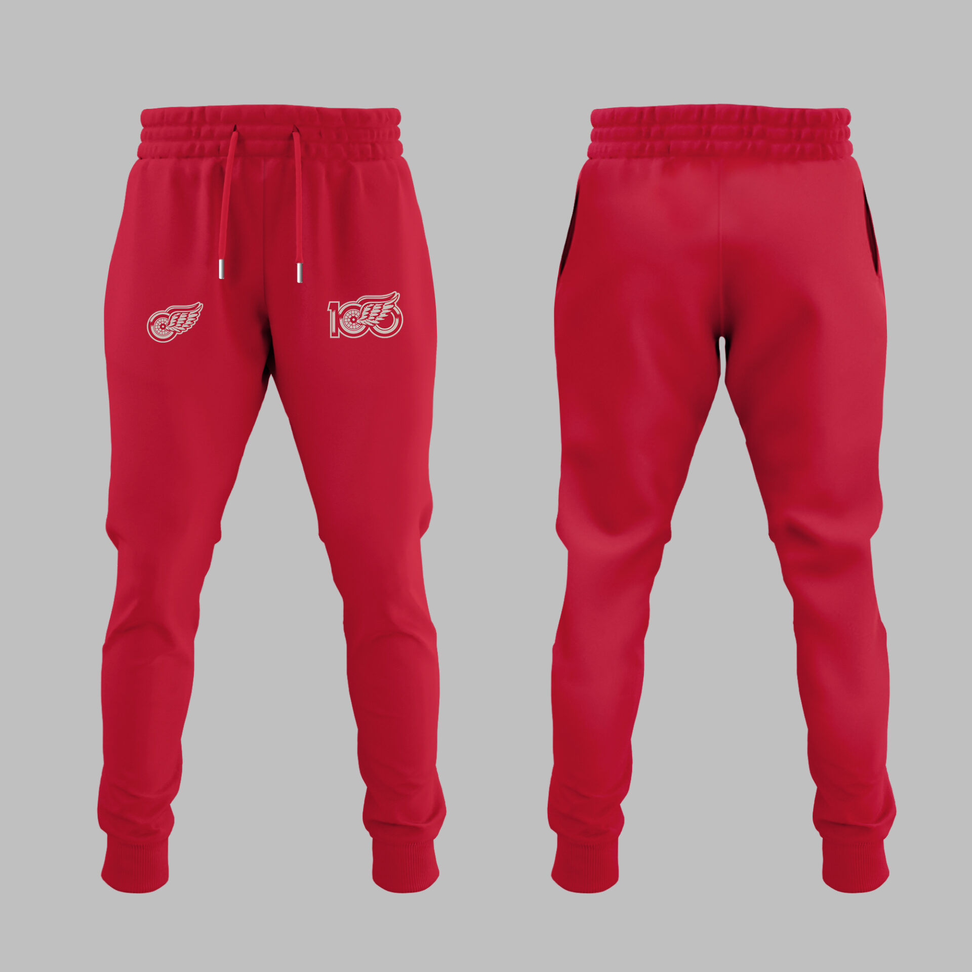 Detroit Red Wings 100th NHL Season New Logo Limited Hoodie Set Detroit Red Wings 100th NHL Season New Logo Limited Hoodie Set