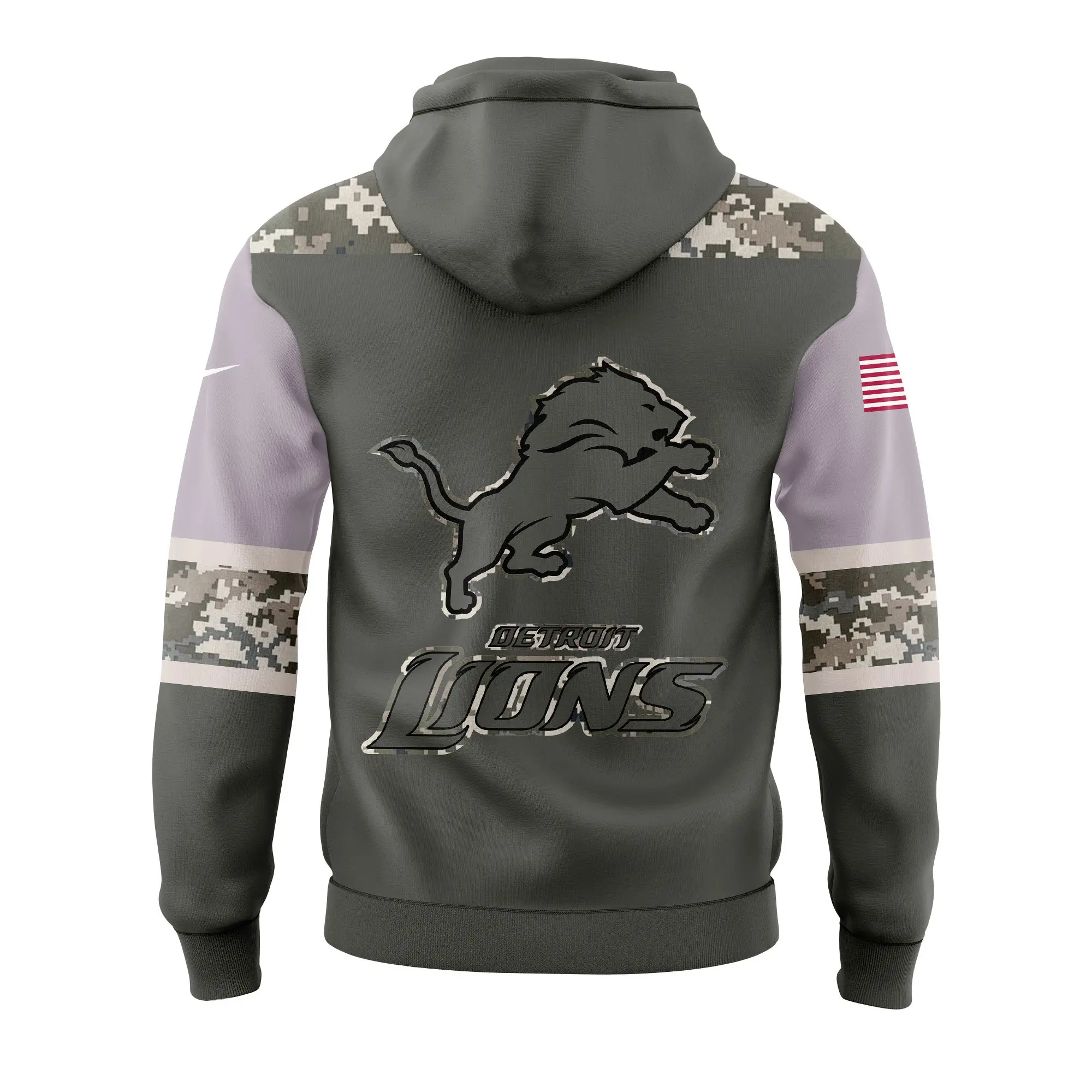 Detroit Lions NFL Salute to Service Club Hoodie Detroit Lions NFL Salute to Service Club Hoodie