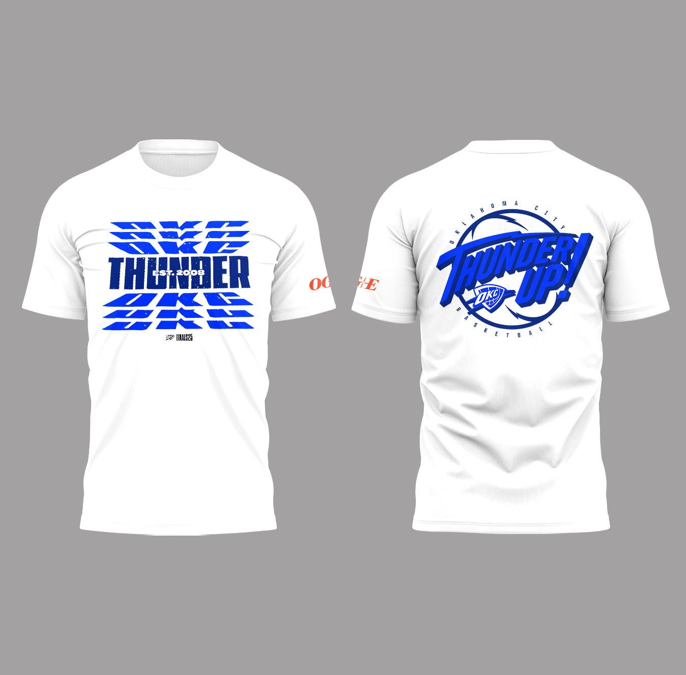 Oklahoma City Thunder Game 5 of the NBA Finals Limited White Shirt Oklahoma City Thunder Game 5 of the NBA Finals Limited White Shirt