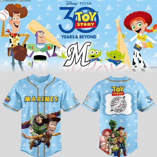 Seattle Mariners x Toy Story 30 Years Anniversary Special Baseball Jersey