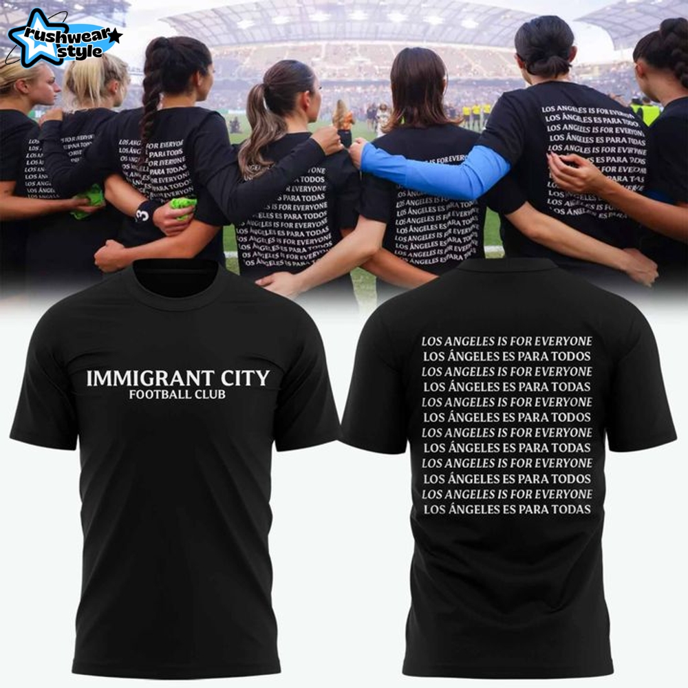Angel City FC "Immigrant City Football Club" Special Shirt Angel City FC "Immigrant City Football Club" Special Shirt