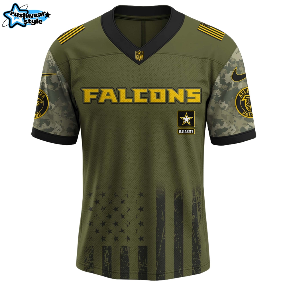 Atlanta Falcons NFL x U.S. Army 250th Birthday Celebration Jersey Atlanta Falcons NFL x U.S. Army 250th Birthday Celebration Jersey