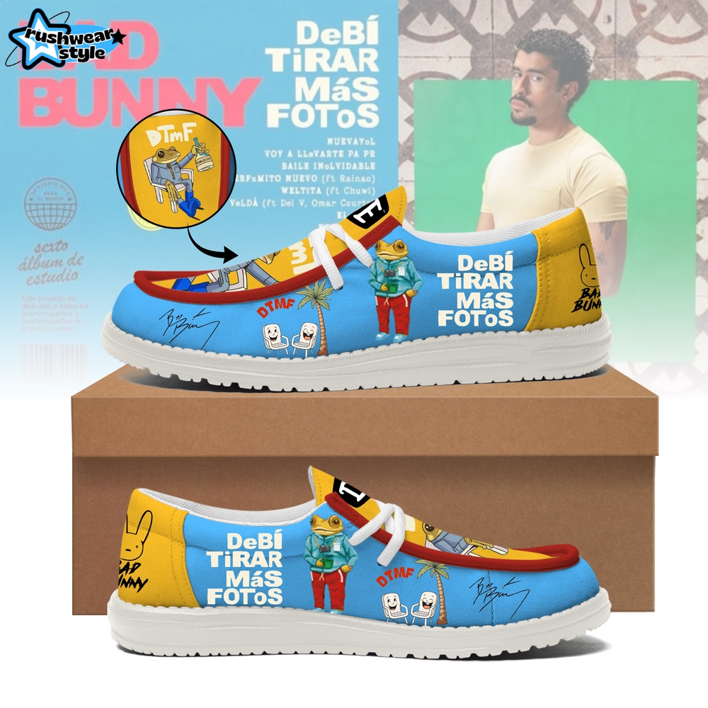 Bad Bunny DEBÍ TIRAR MÁS FOTOS World Tour 2025 Hey Dude Shoes Bad Bunny DEBÍ TIRAR MÁS FOTOS World Tour 2025 Hey Dude Shoes