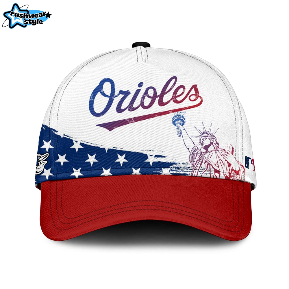 Baltimore Orioles x 4th Of July USA Baseball Jersey 2025 Baltimore Orioles x 4th Of July USA Baseball Jersey 2025