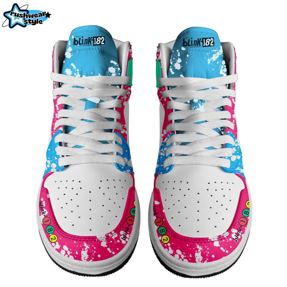 Blink-182 Band Missionary Impossible 2025 Tour Special Air Jordan 1 Sneakers Blink-182 Band Missionary Impossible 2025 Tour Special Air Jordan 1 Sneakers