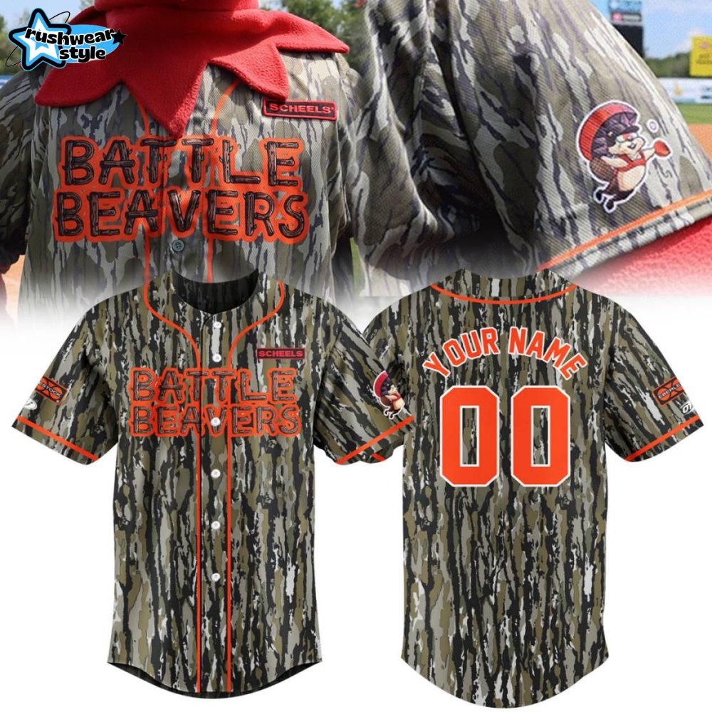 Boise Hawks Battle Beavers Special 2025 Baseball Jersey Boise Hawks Battle Beavers Special 2025 Baseball Jersey