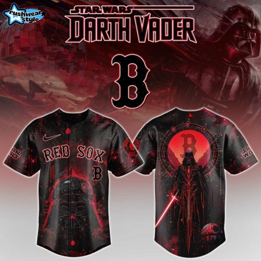 Boston Red Sox MLB x Star Wars Darth Vader Baseball Jersey