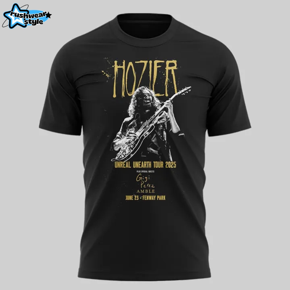 Boston Red Sox x Hozier: Unreal Unearth Tour 2025 Limited Edition Tee Boston Red Sox x Hozier: Unreal Unearth Tour 2025 Limited Edition Tee