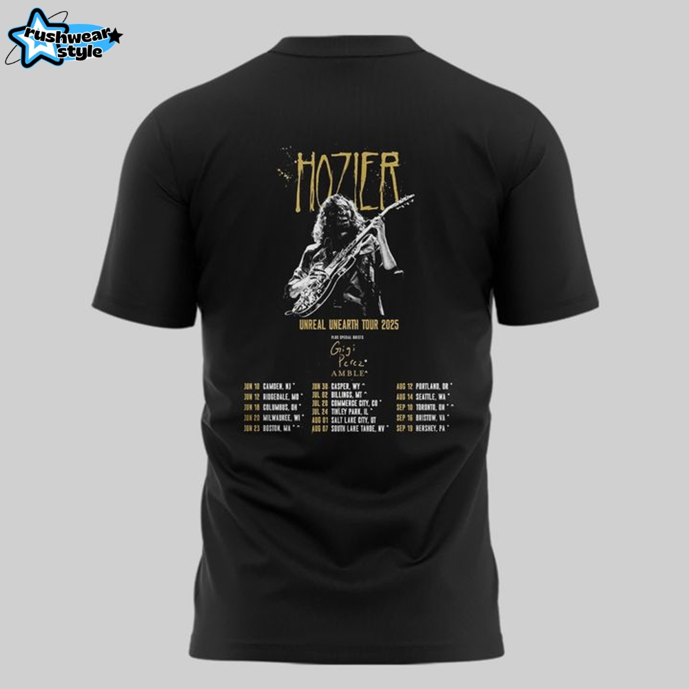 Boston Red Sox x Hozier: Unreal Unearth Tour 2025 Limited Edition Tee Boston Red Sox x Hozier: Unreal Unearth Tour 2025 Limited Edition Tee