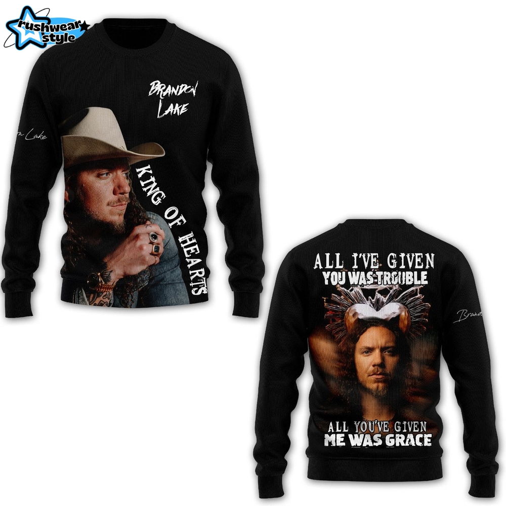 Bradon Lake King Of Hearts Tour 2025 Premium Shirt Bradon Lake King Of Hearts Tour 2025 Premium Shirt