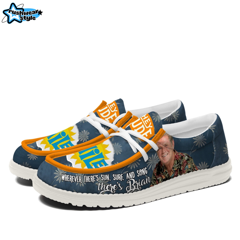 Brian Wilson The Beach Boys 1942-2025 Hey Dude Shoes Brian Wilson The Beach Boys 1942-2025 Hey Dude Shoes