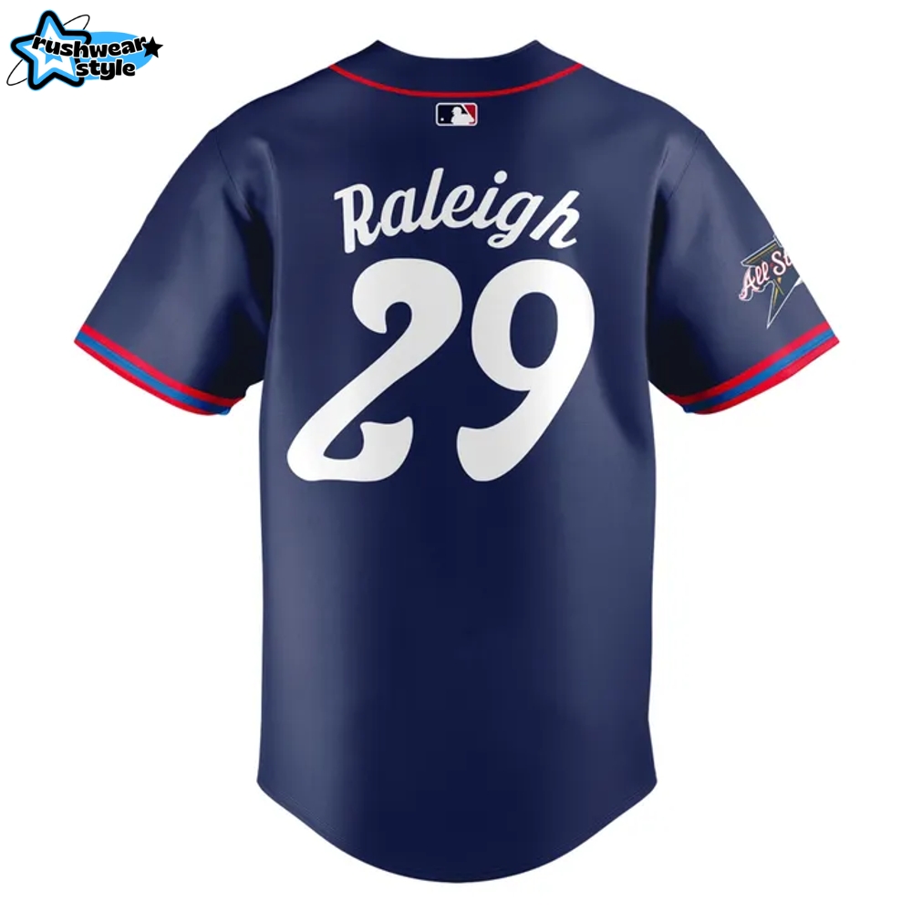Cal Raleigh Seattle Mariners 2025 MLB All-Star Game Baseball Jersey Cal Raleigh Seattle Mariners 2025 MLB All-Star Game Baseball Jersey