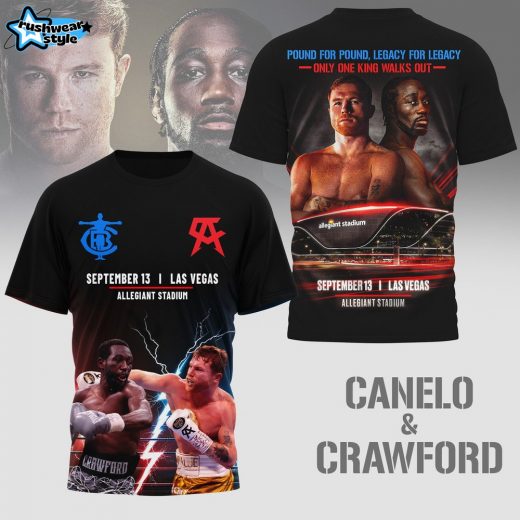 Canelo Álvarez vs Terence Crawford Only One King Walks Out 2025 Shirt