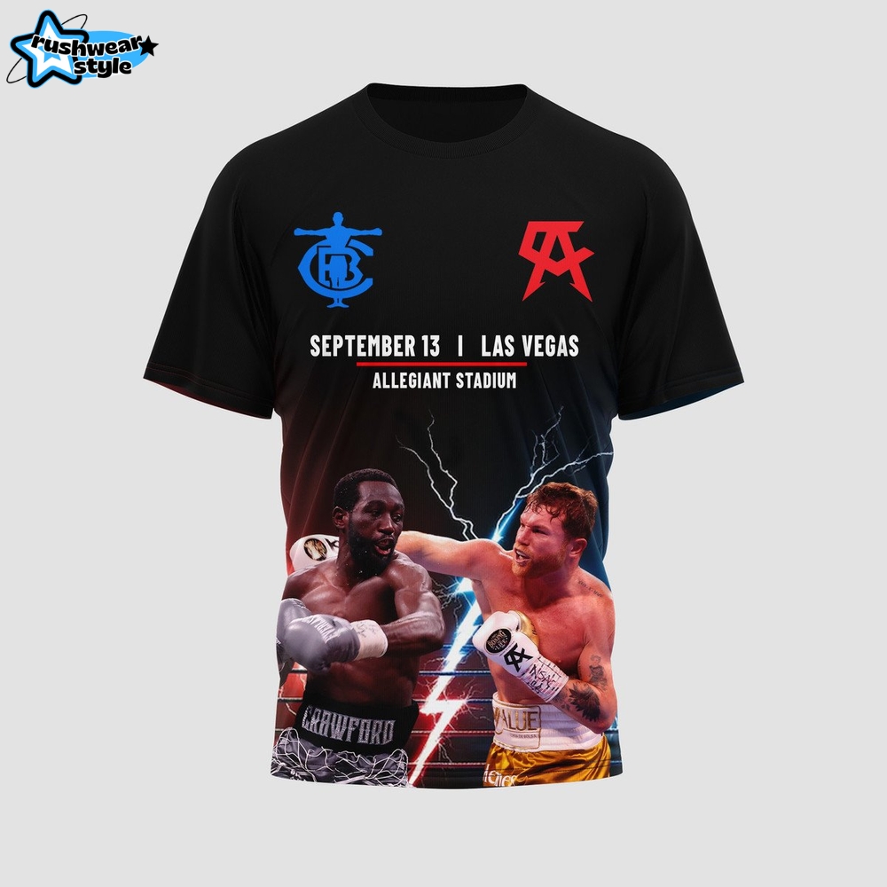 Canelo Álvarez vs Terence Crawford Only One King Walks Out 2025 Shirt Canelo Álvarez vs Terence Crawford Only One King Walks Out 2025 Shirt