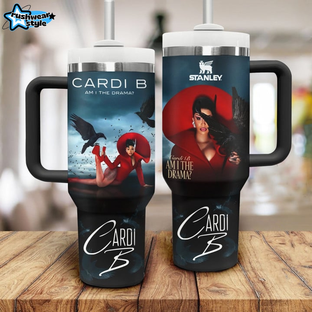 Cardi B "Am I the Drama?" New Album 2025 Limited 40oz Stanley Tumbler Cardi B "Am I the Drama?" New Album 2025 Limited 40oz Stanley Tumbler