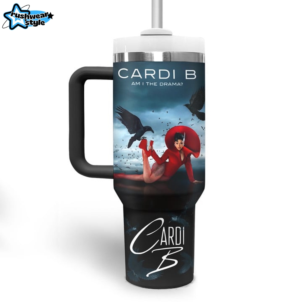 Cardi B "Am I the Drama?" New Album 2025 Limited 40oz Stanley Tumbler Cardi B "Am I the Drama?" New Album 2025 Limited 40oz Stanley Tumbler