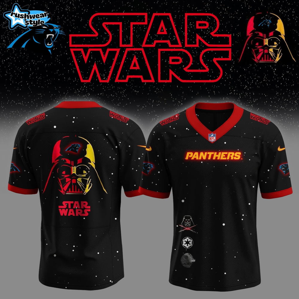 Carolina Panthers NFL x Start Wars Night 2025 Football Jersey Carolina Panthers NFL x Start Wars Night 2025 Football Jersey