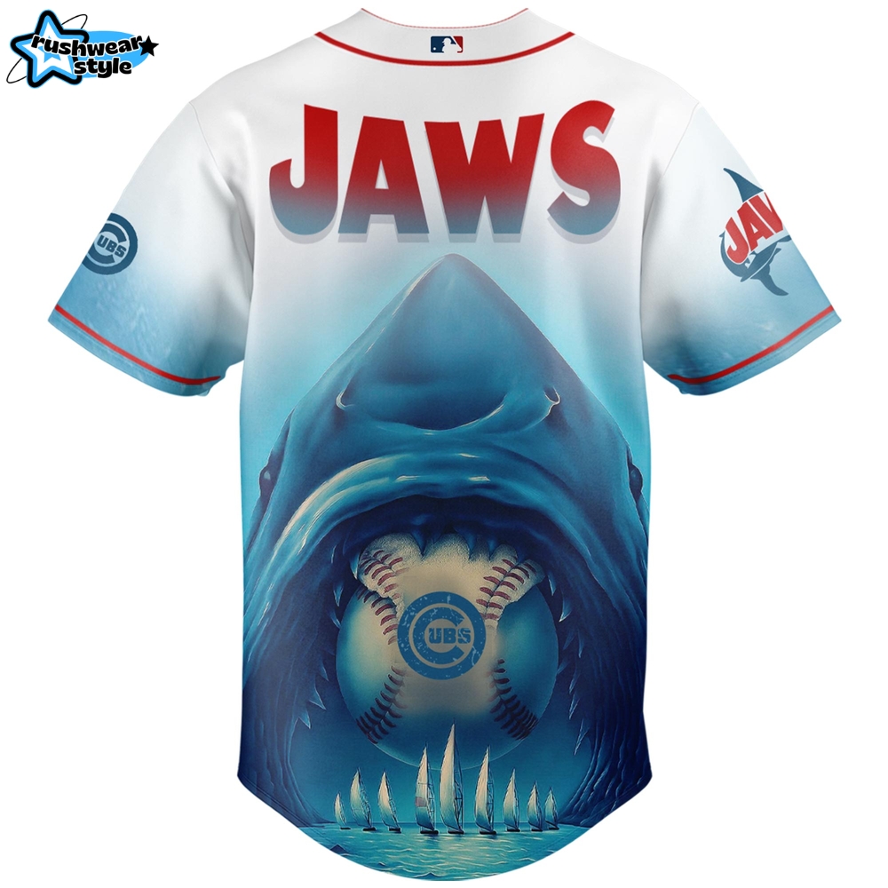 Chicago Cubs MLB x JAWS 50th Anniversary Jersey 2025 Chicago Cubs MLB x JAWS 50th Anniversary Jersey 2025