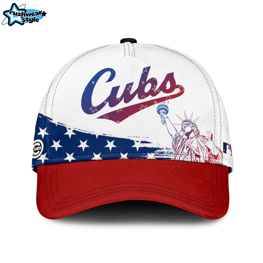Chicago Cubs x 4th Of July USA Baseball Jersey 2025 Chicago Cubs x 4th Of July USA Baseball Jersey 2025