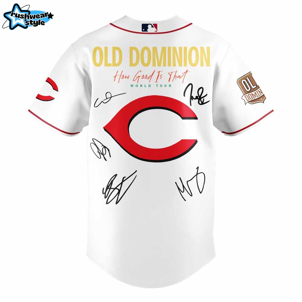 Cincinnati Reds x Old Dominion Post-Game Concert Series Jersey 2025 Cincinnati Reds x Old Dominion Post-Game Concert Series Jersey 2025
