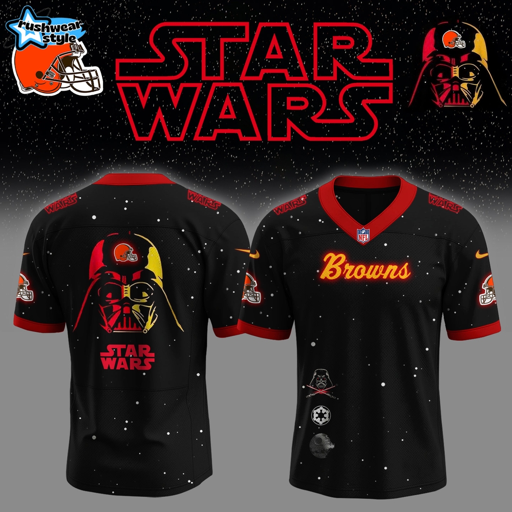 Cleveland Browns NFL x Star Wars Night 2025 Football Jersey Cleveland Browns NFL x Star Wars Night 2025 Football Jersey