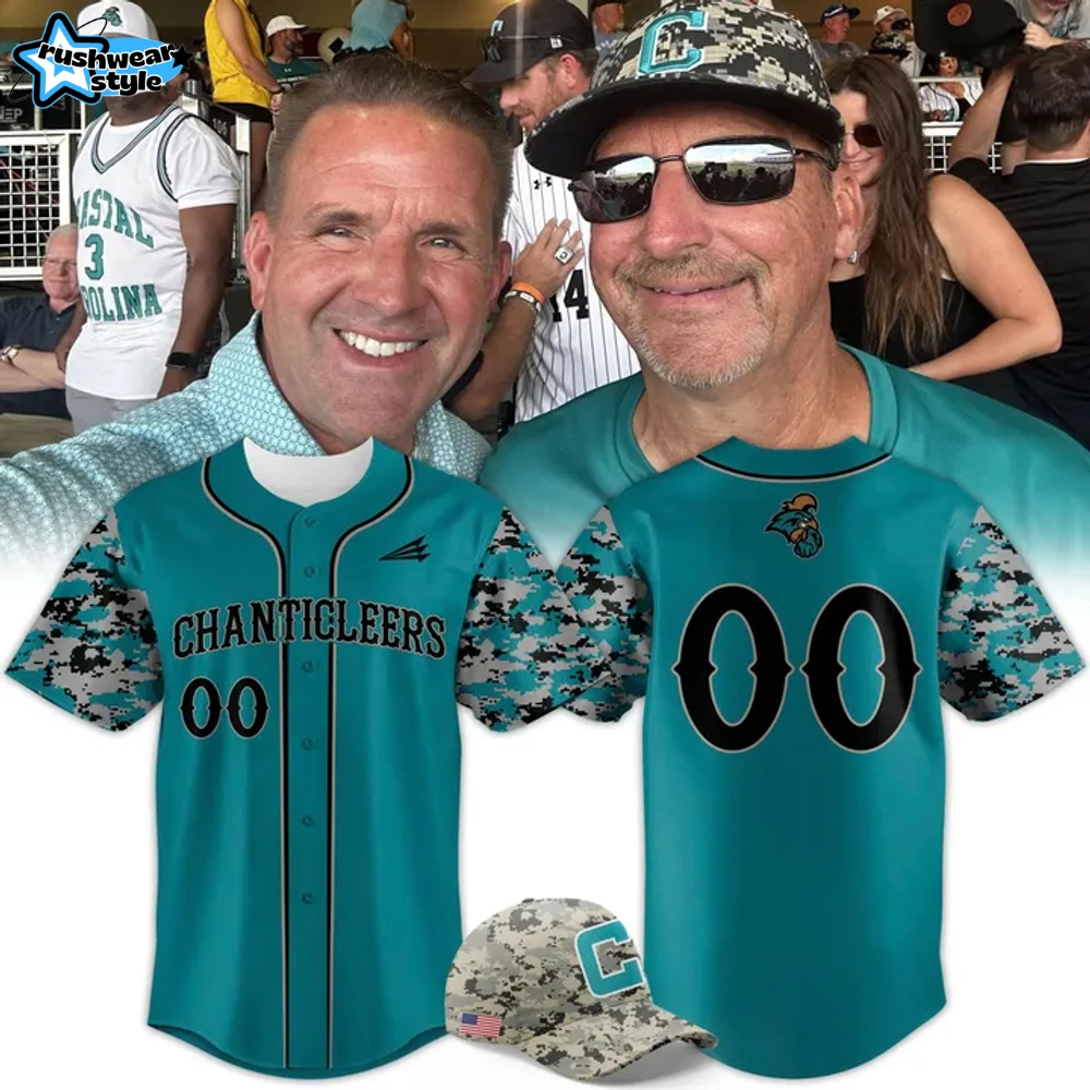 Coastal Carolina 2025 Camo Special Baseball Jersey Coastal Carolina 2025 Camo Special Baseball Jersey