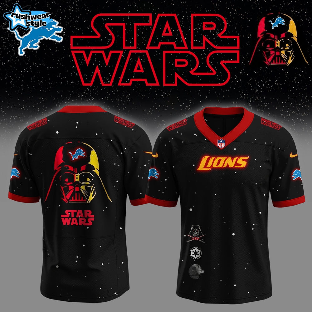 Detroit Lions NFL x Star Wars Night 2025 Football Jersey Detroit Lions NFL x Star Wars Night 2025 Football Jersey