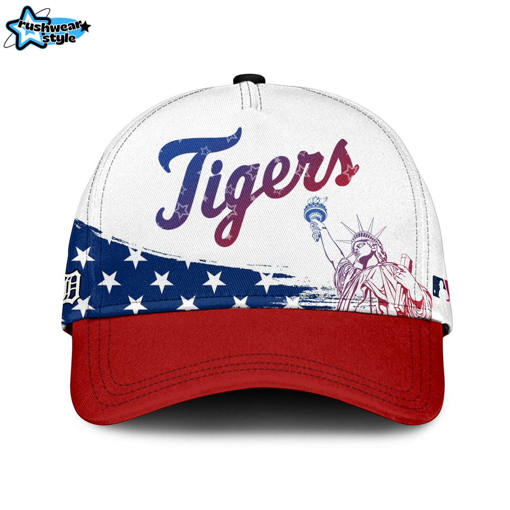 Detroit Tigers x 4th Of July USA Baseball Jersey 2025 Detroit Tigers x 4th Of July USA Baseball Jersey 2025