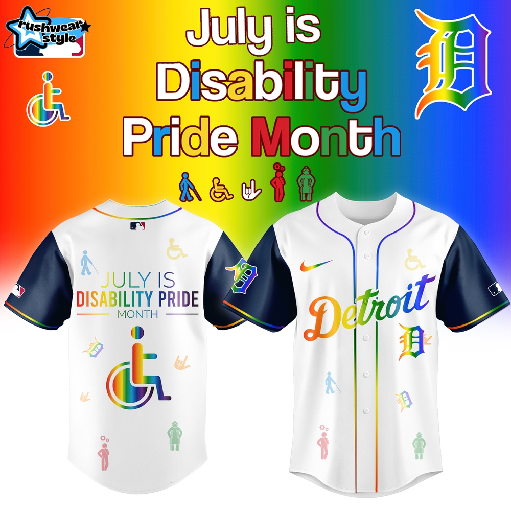 Detroit Tigers x Disability Pride Month 2025 Jersey Detroit Tigers x Disability Pride Month 2025 Jersey