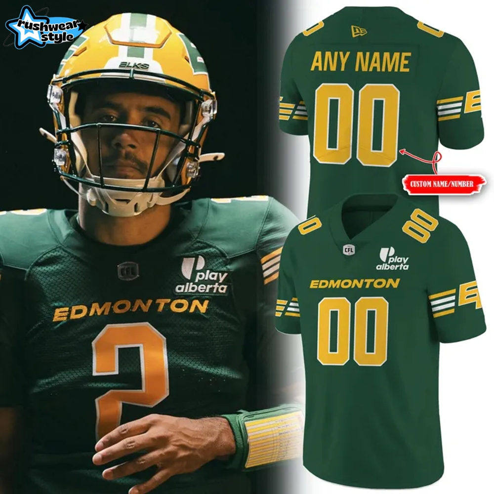 Edmonton Elks 2025 Home New Premium Football Jersey Edmonton Elks 2025 Home New Premium Football Jersey