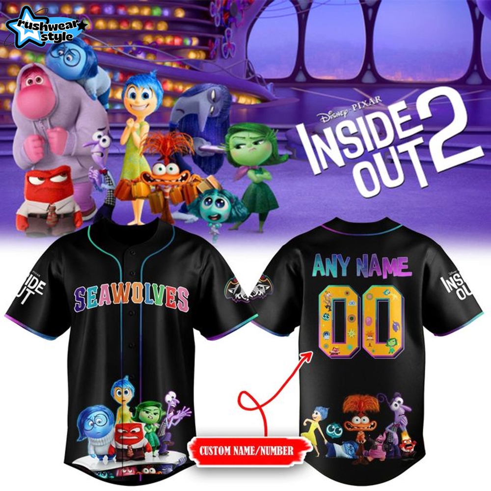 Erie SeaWolves x Inside Out 2 New 2025 Baseball Jersey Erie SeaWolves x Inside Out 2 New 2025 Baseball Jersey