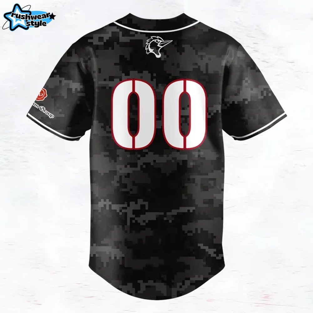Fayetteville Woodpeckers x Black Ops New 2025 Baseball Jersey Fayetteville Woodpeckers x Black Ops New 2025 Baseball Jersey