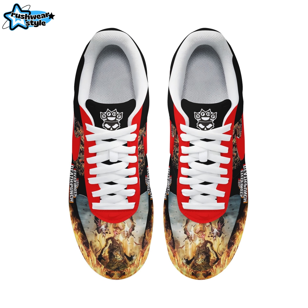 Five Finger Death Punch Live Sullivan Arena 2025 Limtited Air Force 1 Sneakers Five Finger Death Punch Live Sullivan Arena 2025 Limtited Air Force 1 Sneakers