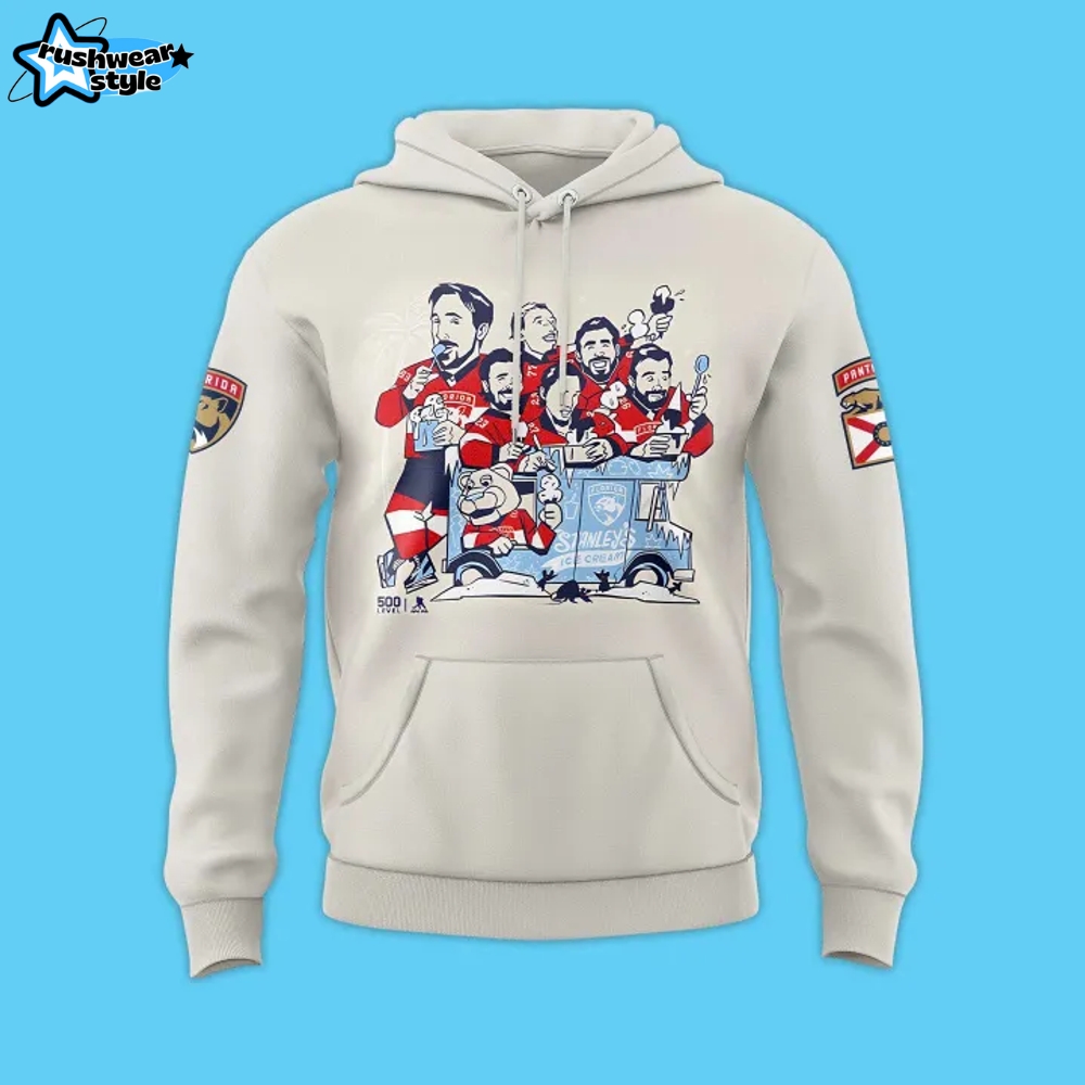 Florida Panthers x Ice Cream Scoops Special 2025 Hoodie Set Florida Panthers x Ice Cream Scoops Special 2025 Hoodie Set