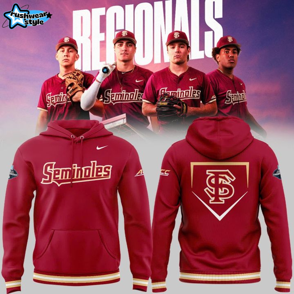 Florida State Seminoles Special New Uniform 2025 NCAA Baseball Championship Hoodie Florida State Seminoles Special New Uniform 2025 NCAA Baseball Championship Hoodie
