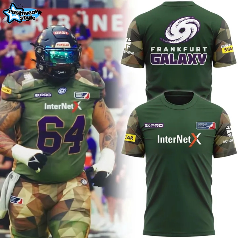 Frankfurt Galaxy Bundeswehr Premium Shirt 2025 Frankfurt Galaxy Bundeswehr Premium Shirt 2025
