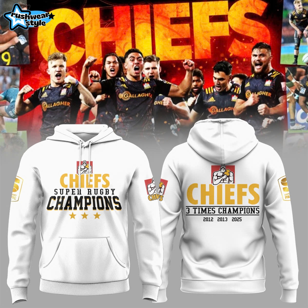 Gallagher Chiefs Super Rugby Pacific Champions 2025 Special Hoodie Gallagher Chiefs Super Rugby Pacific Champions 2025 Special Hoodie
