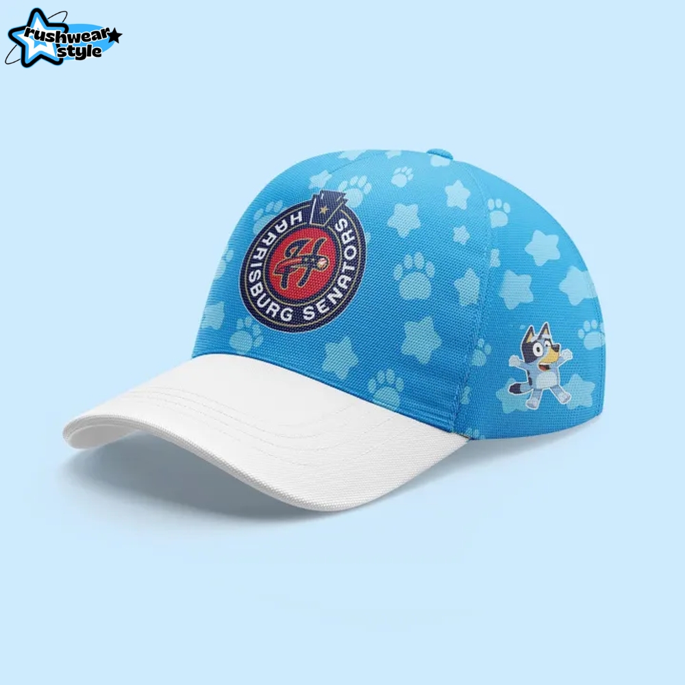 Harrisburg Senators x Bluey 2025 Is Coming Special Baseball Jersey Harrisburg Senators x Bluey 2025 Is Coming Special Baseball Jersey