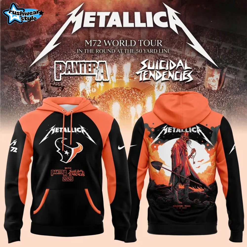 Houston Texans x M72 World Tour With Pantera And Suicidal Tendencies Hoodie Houston Texans x M72 World Tour With Pantera And Suicidal Tendencies Hoodie
