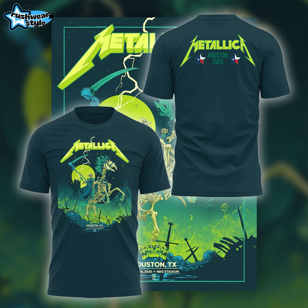 Houston Texans x Metallica World Tour 2025 Shirt Houston Texans x Metallica World Tour 2025 Shirt
