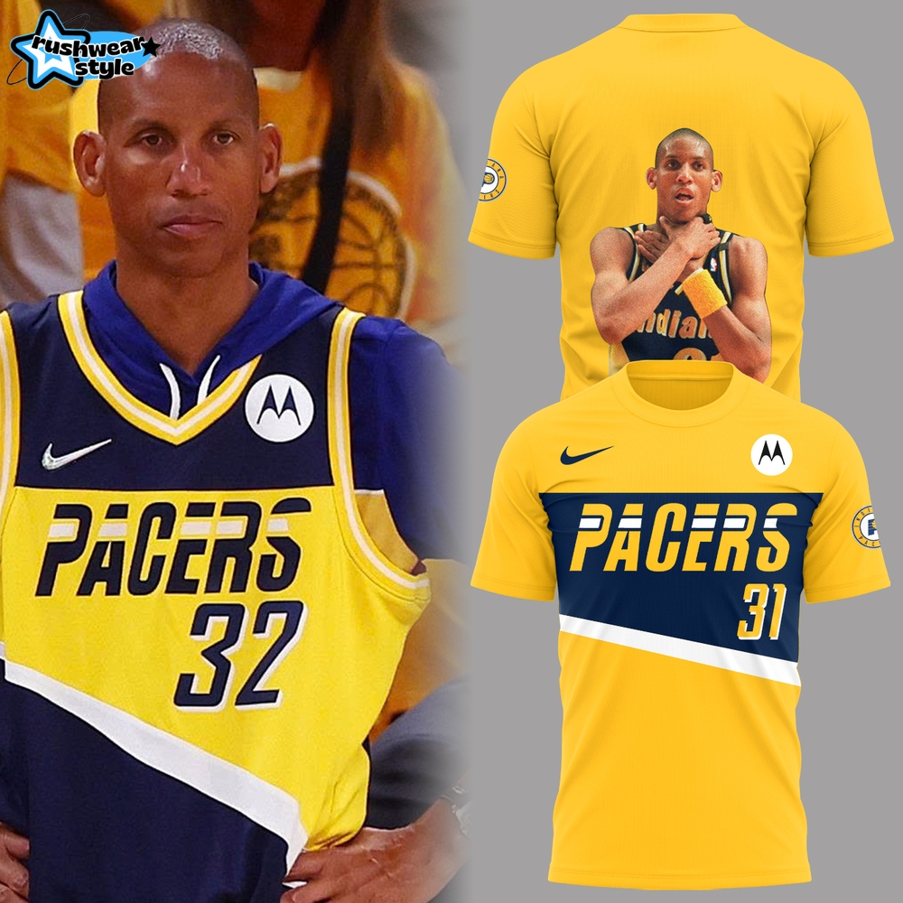Indiana Pacers x Reggie Miller Limited Edition T-shirt Indiana Pacers x Reggie Miller Limited Edition T-shirt