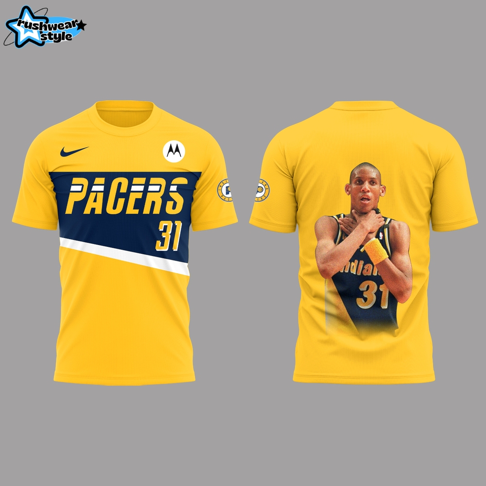 Indiana Pacers x Reggie Miller Limited Edition T-shirt Indiana Pacers x Reggie Miller Limited Edition T-shirt