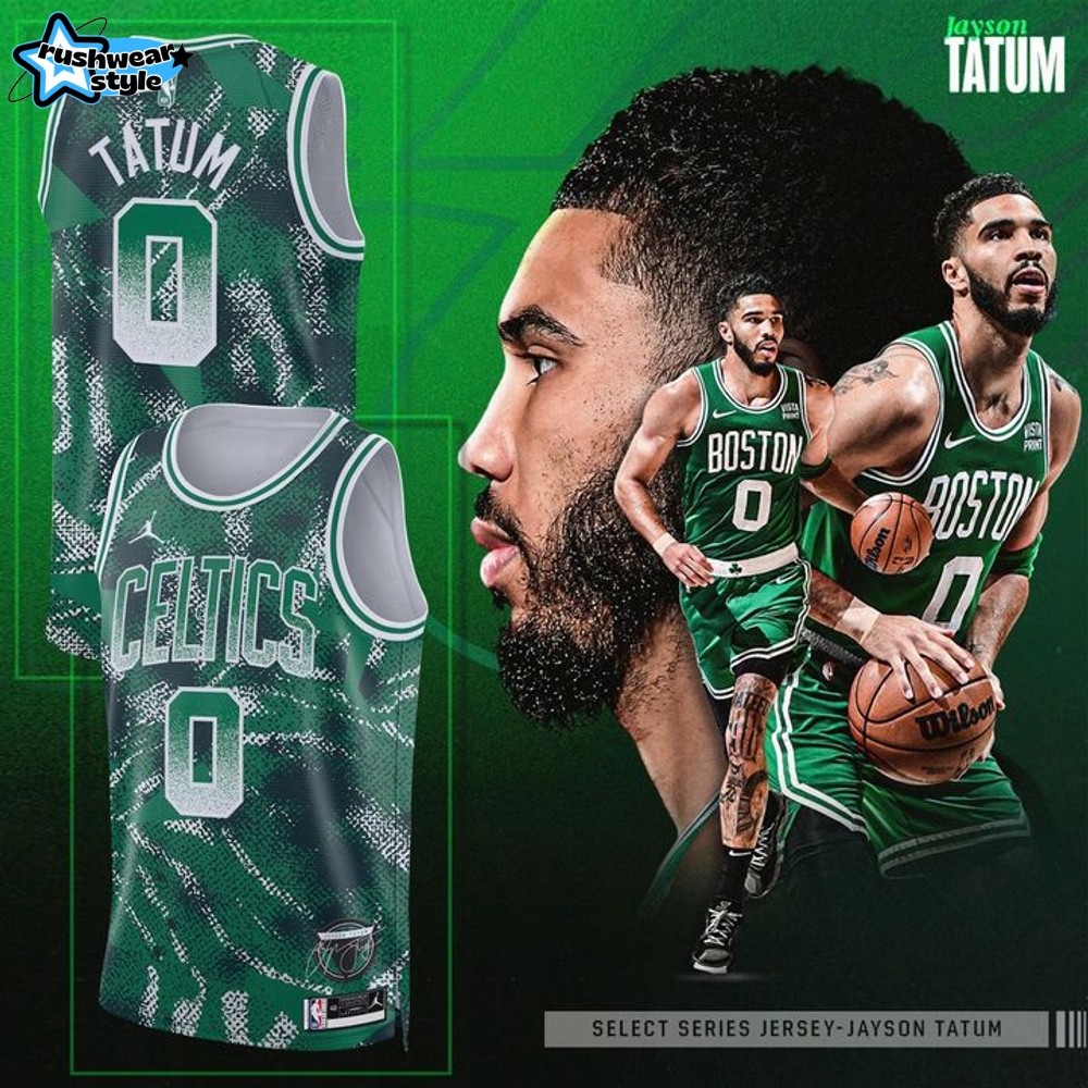Jayson Tatum Boston Celtics NBA 2025 Select Series Basketball Jersey Jayson Tatum Boston Celtics NBA 2025 Select Series Basketball Jersey