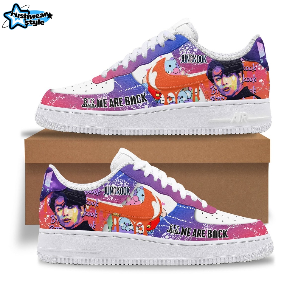 Jungkook BTS Festa 2025 We Are Back Air Force 1 Sneakers Jungkook BTS Festa 2025 We Are Back Air Force 1 Sneakers