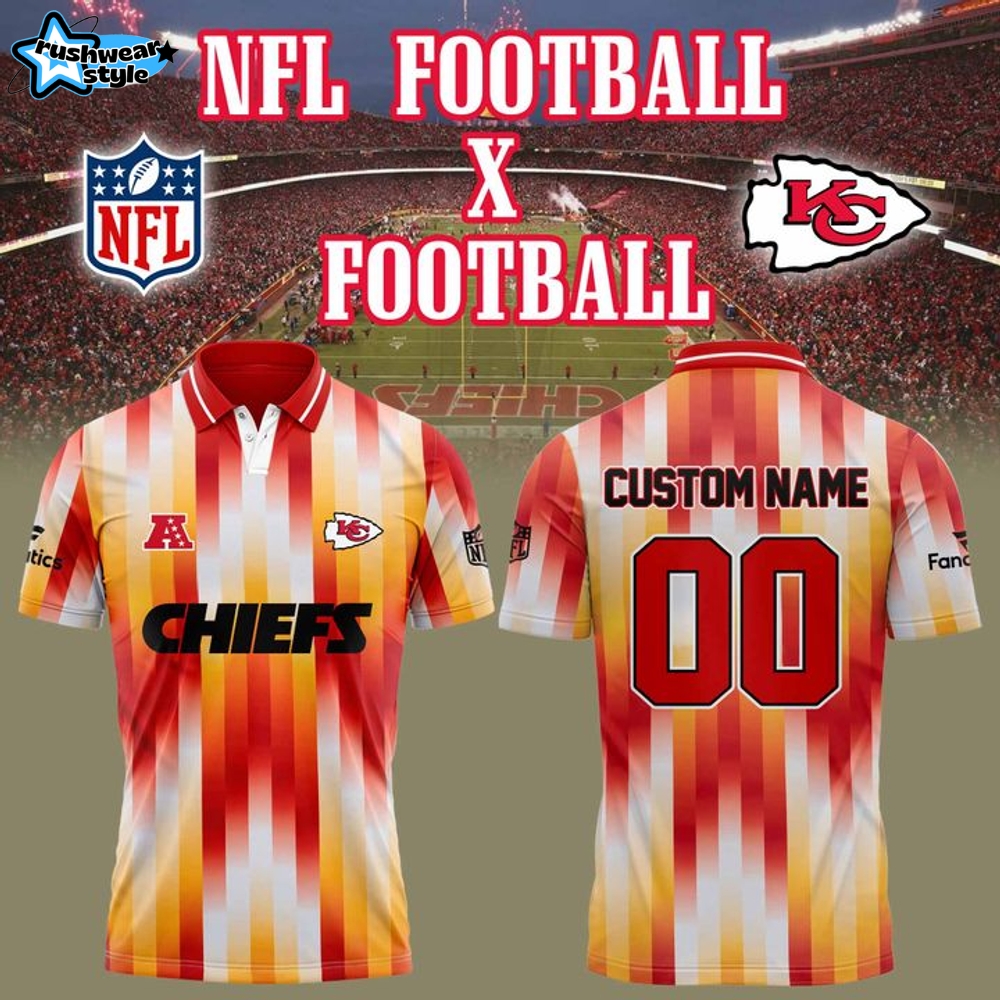 Kansas City Chiefs Custom Polo Shirt - Limited Edition Kansas City Chiefs Custom Polo Shirt - Limited Edition