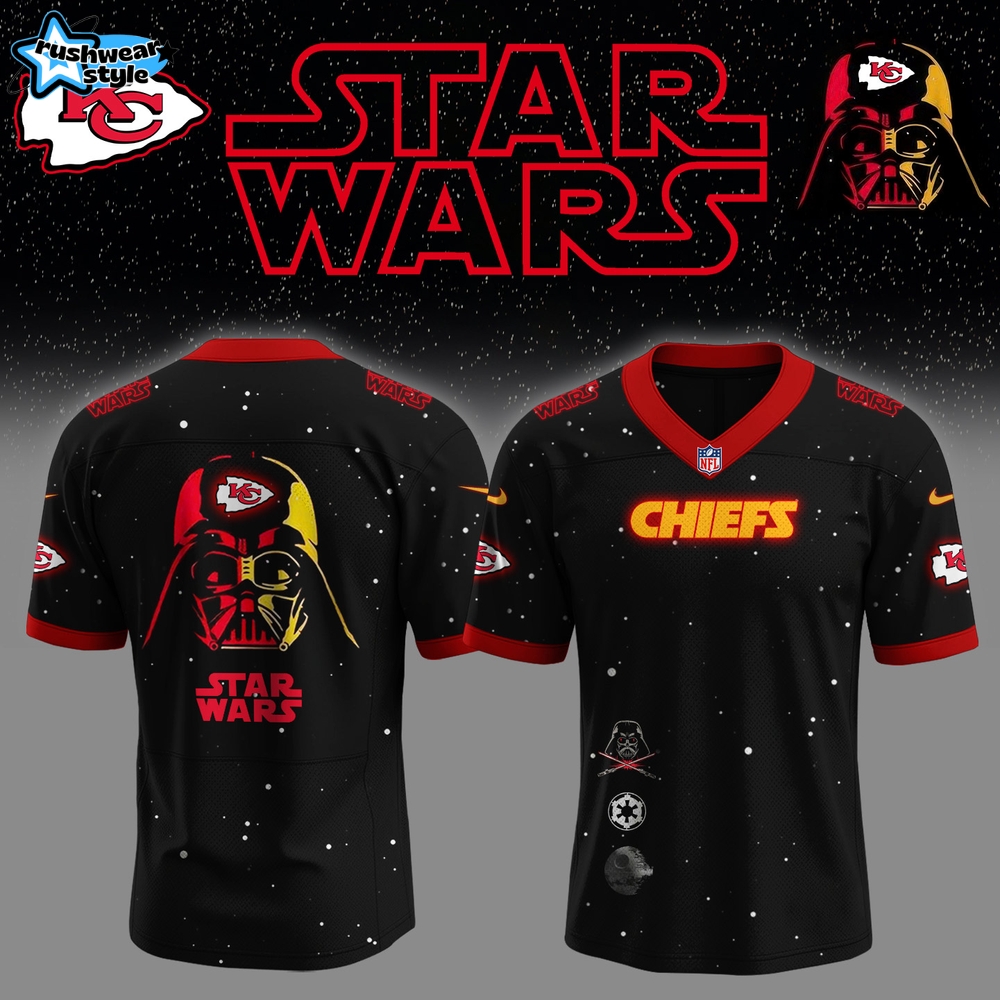 Kansas City Chiefs NFL x Star Wars Night 2025 Football Jersey Kansas City Chiefs NFL x Star Wars Night 2025 Football Jersey