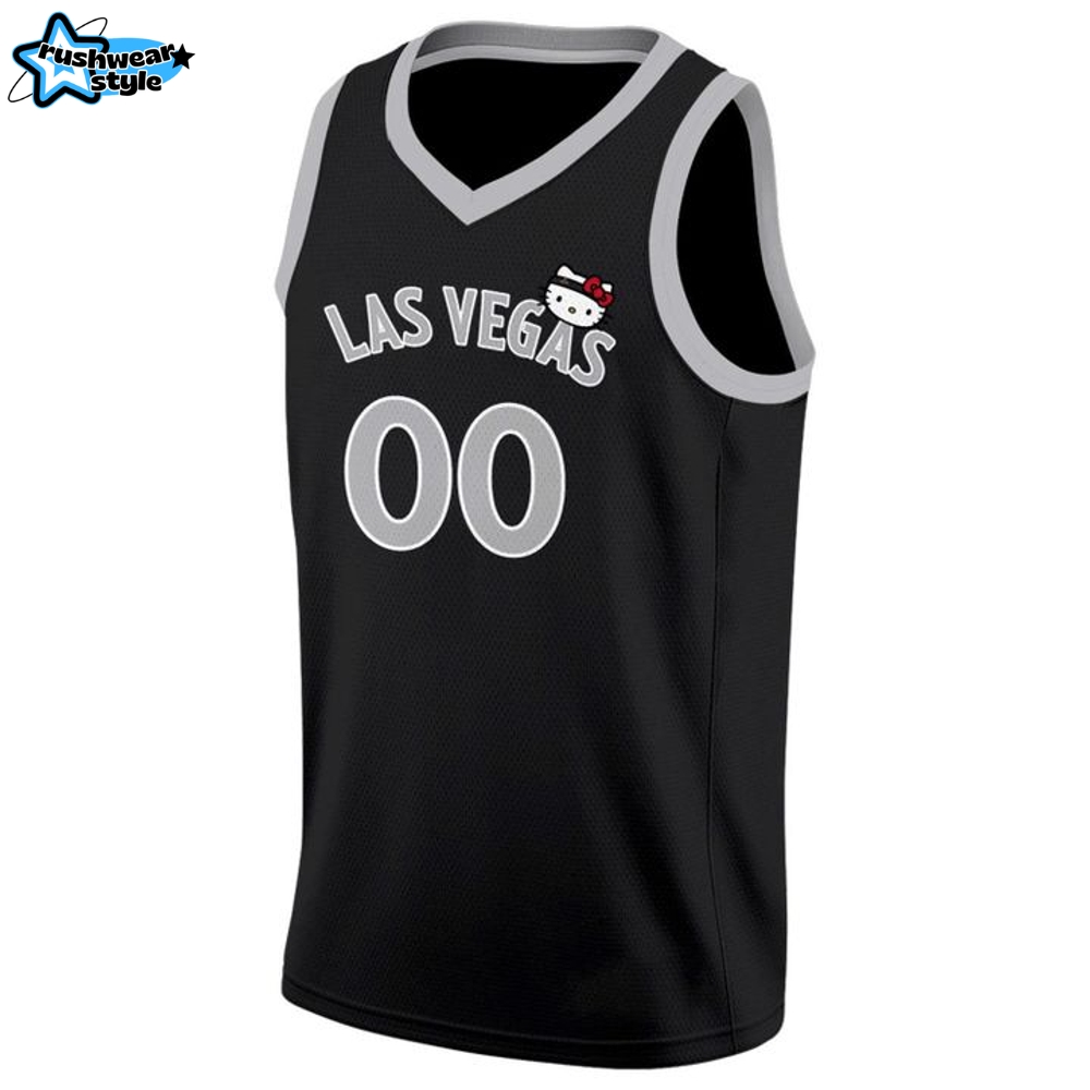 Las Vegas Aces Sweet Style Kitty Charm Personalized Basketball Jersey Las Vegas Aces Sweet Style Kitty Charm Personalized Basketball Jersey