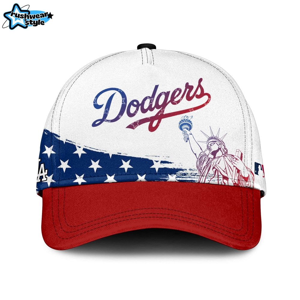 Los Angeles Dodgers x 4th Of July USA Baseball Jersey 2025 Los Angeles Dodgers x 4th Of July USA Baseball Jersey 2025